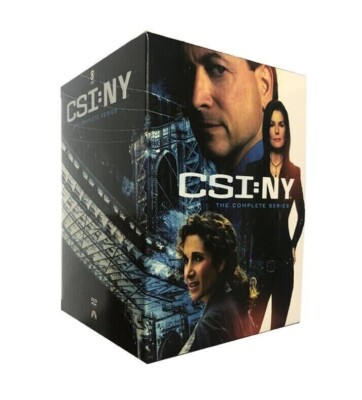 CSI NY Crime Scene Investigation Complete Series(DVD,Seasons 1-9