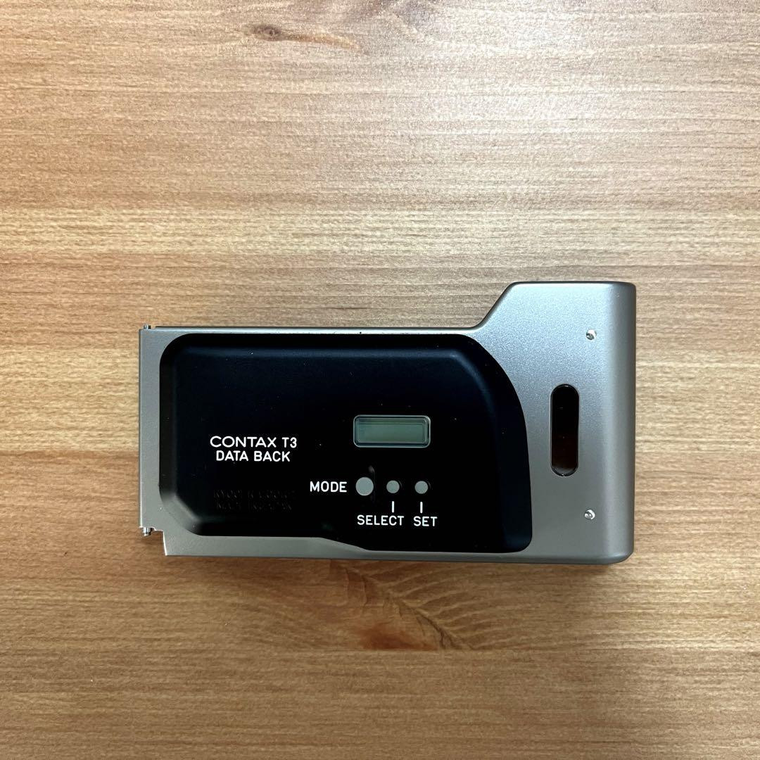 Commemorative model (4-piece set) CONTAX T3 70YEARS SILVER From