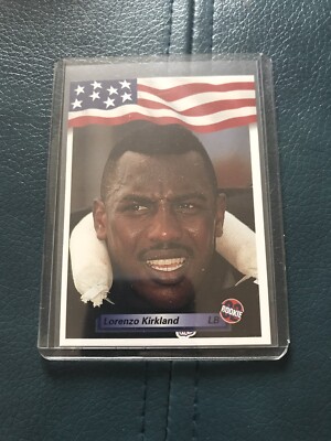 1992 AW All World LEVON KIRKLAND Pittsburgh Steelers Rookie Card