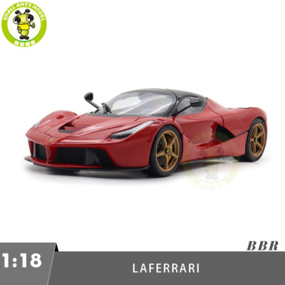 1/18 BBR 182221-2 Ferrari LaFerrari Rosso Corsa Gold Wheels