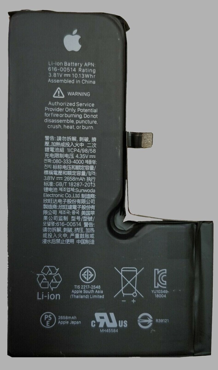 OEM Original Apple Replacement Battery for iPhone XS 100% Battery