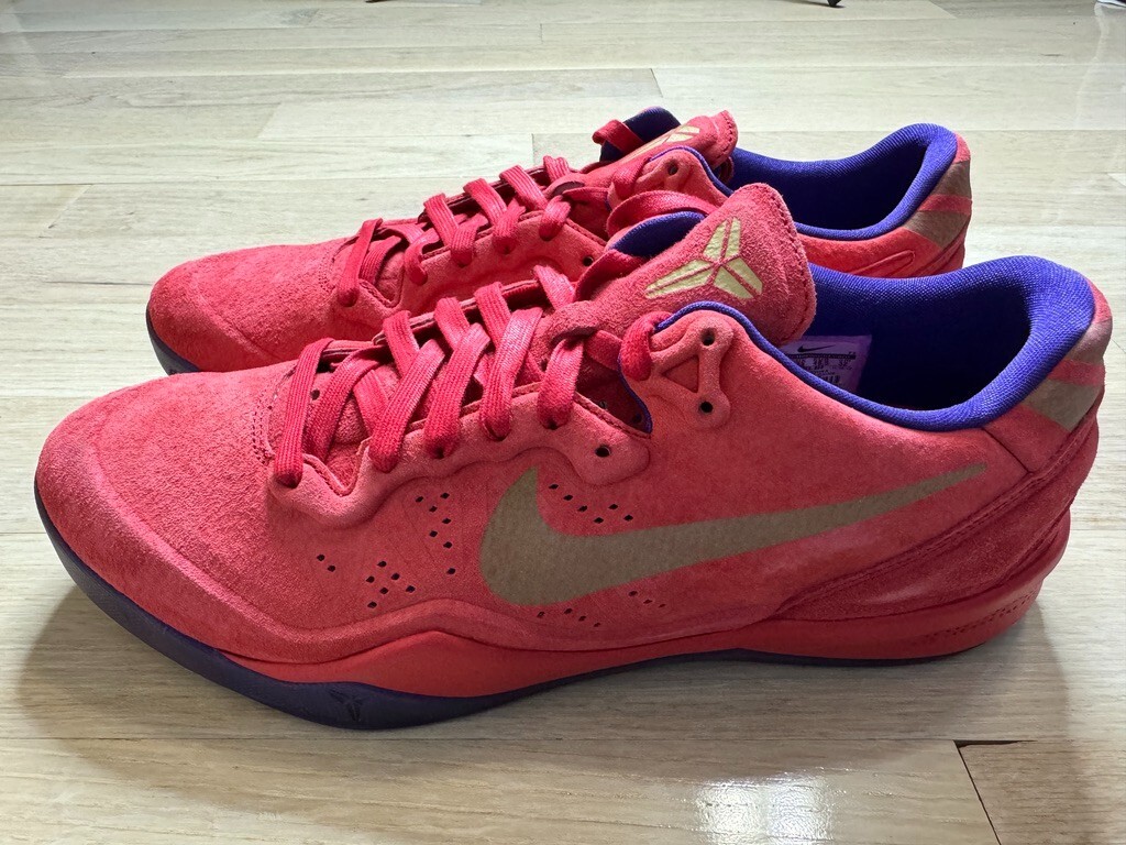 NEW 2013 Nike Zoom Kobe 8 EXT Year Of The Snake OG Red 582554-600