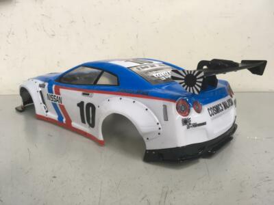 TETSUJIN 1/10 RC NISSAN R35 GTR LB☆PERFORMANCE PAINTED WIDE
