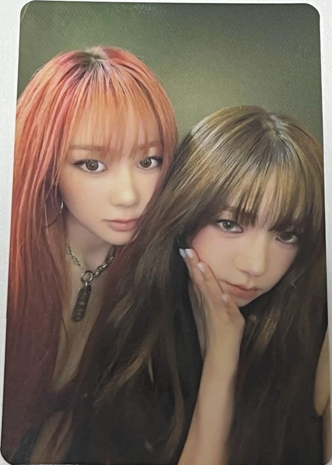 aespa Dirty Work Dirty Japan Crew Ring Ver. Official Photocard