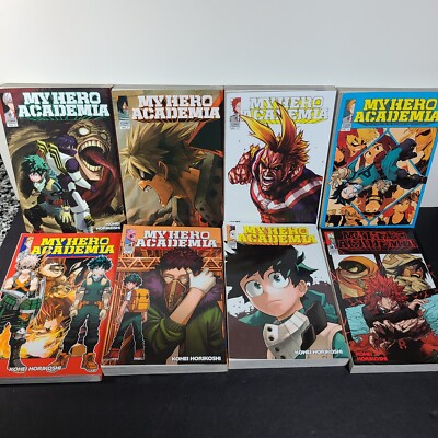 My Hero Academia Manga Lot Volumes 1-22 24-26 by Kohei Horikoshi