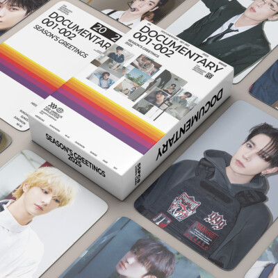 55pcs Set ENHYPEN 2025 SEASON'S GREETINGS DOCUMENTARY Lomo