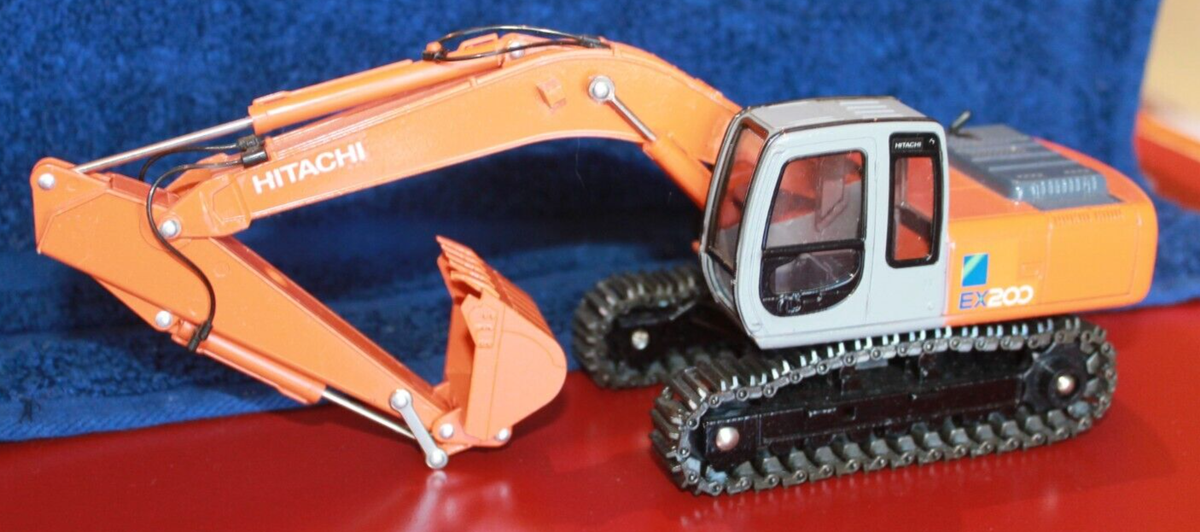 HITACHI SUPER EX-V EX200 EXCELLENT EXCAVATOR 1/40 SCALE | eBay