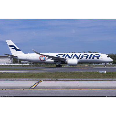 1:400 Panda FINNAIR AIRBUS A350-900 Passenger Airplane Diecast