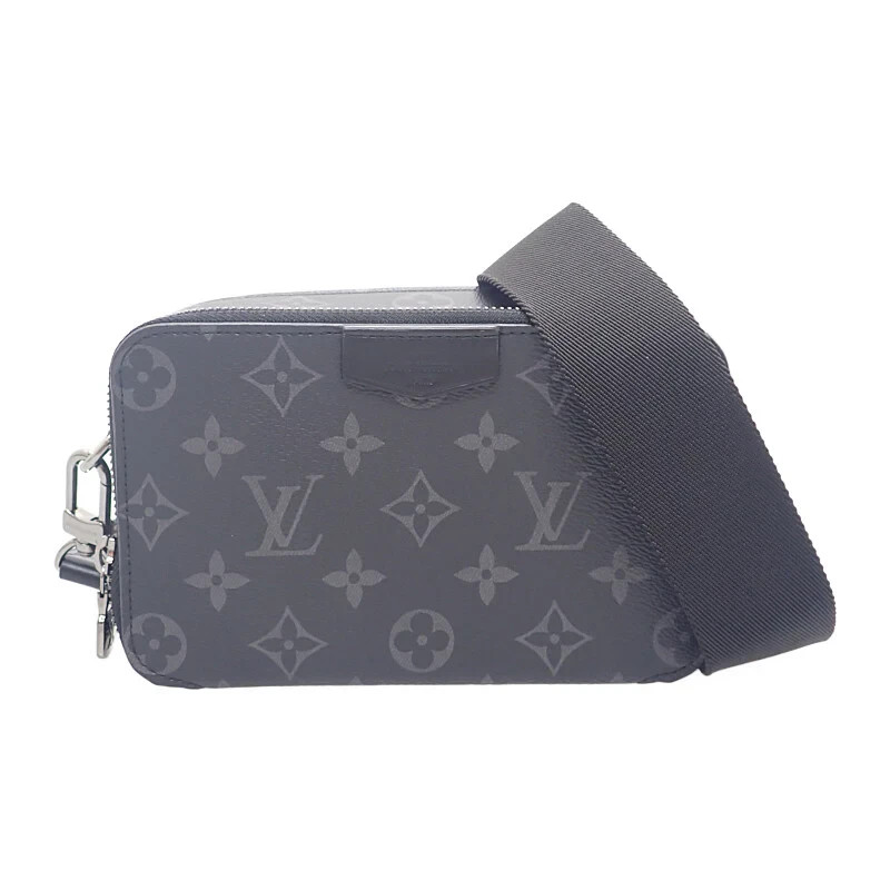 LOUIS VUITTON Alpha Wearable Wallet Shoulder Bag Monogram Eclipse