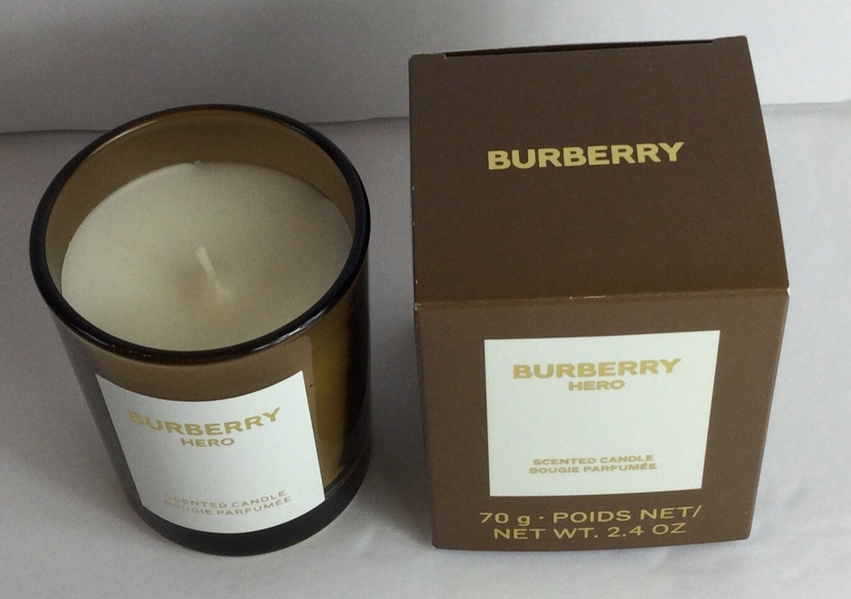 Burberry Hero Scented Candle BOUGIE Parfumee 2.4 oz 70g NIB | eBay