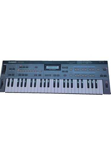 Vintage Casio PT-1 Rare Keyboard Mini Synthesizer Baby Blue Half