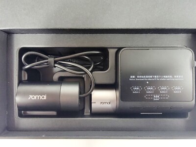 70mai Dash Cam Pro Plus + Inc Rear Cam, Built-in Wifi, GPS - A500s