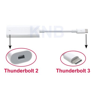USB-C Thunderbolt 3 to Thunderbolt 2 Adapter Converter Cable A1790