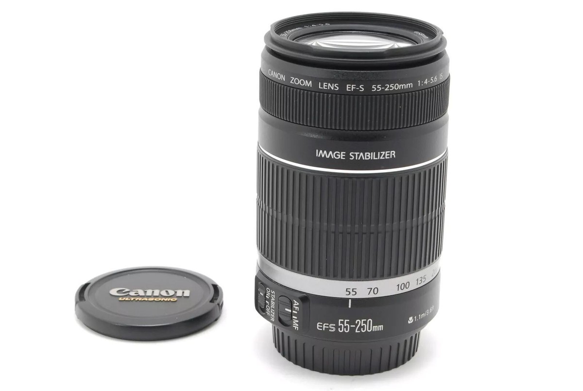 Works Perfectly【MINT】Canon EF-S 55-250mm F4-5.6 IS Telephoto