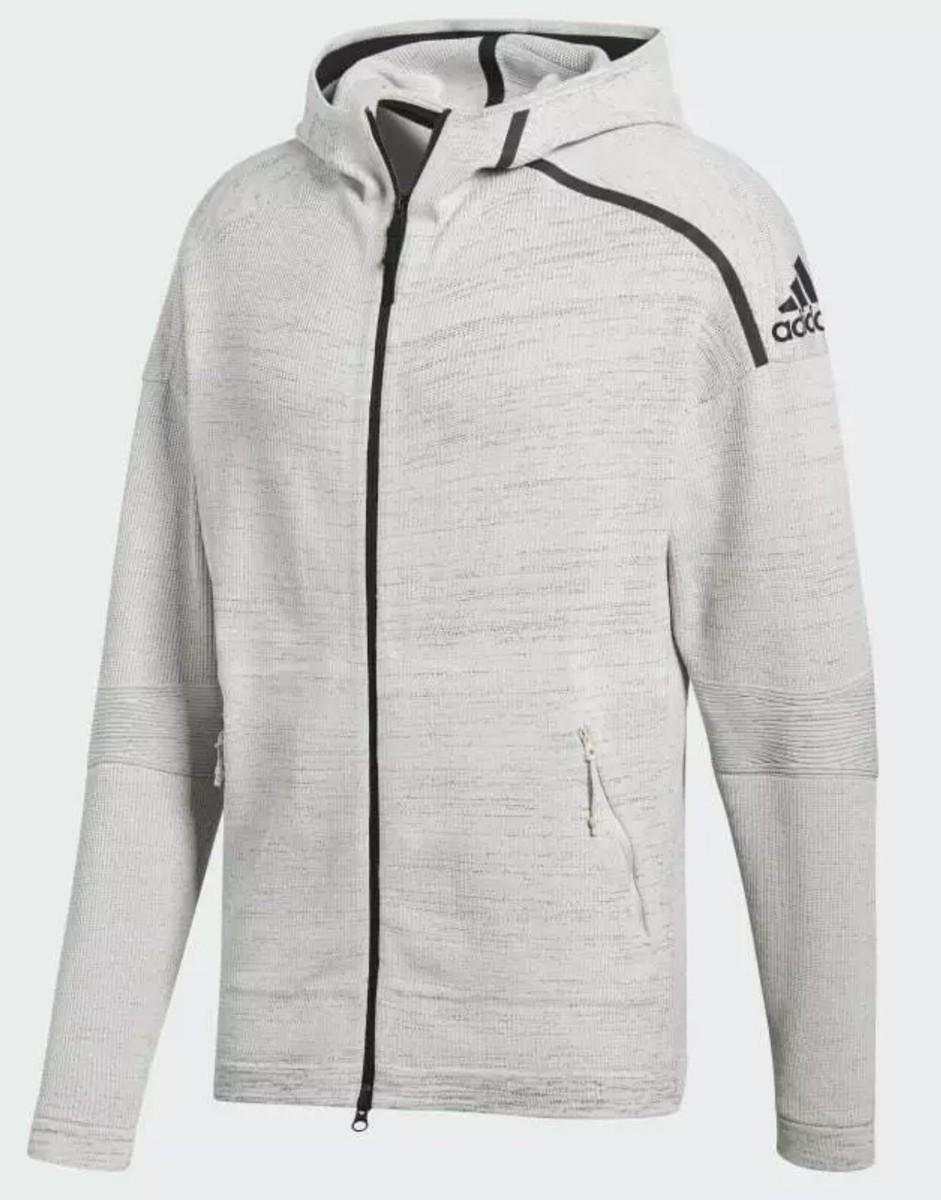 Mens Adidas Z.N.E. Primeknit HD Full Zip Hoodie Track Jacket