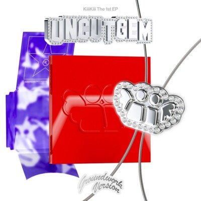 KIIIKIII UNCUT GEM 1st EP Album GROUNDWORK Ver/CD+Photo Book+