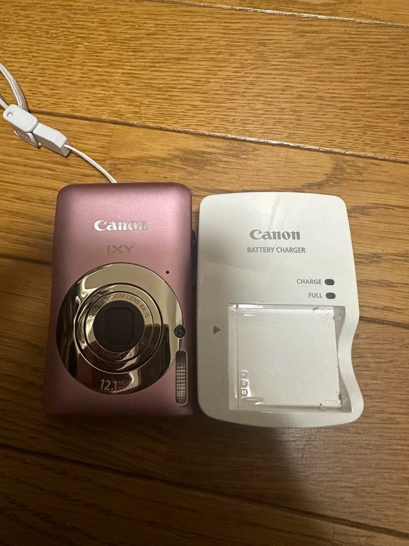 Canon IXY 200F PK Digital Camera, 12.1MP, 4x Optical Zoom, Compact