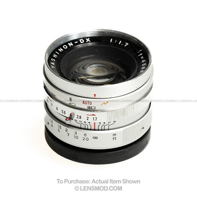 Yashica Electro 35 GSN Yashinon 45mm F1.7 Modified Lens for Fuji X