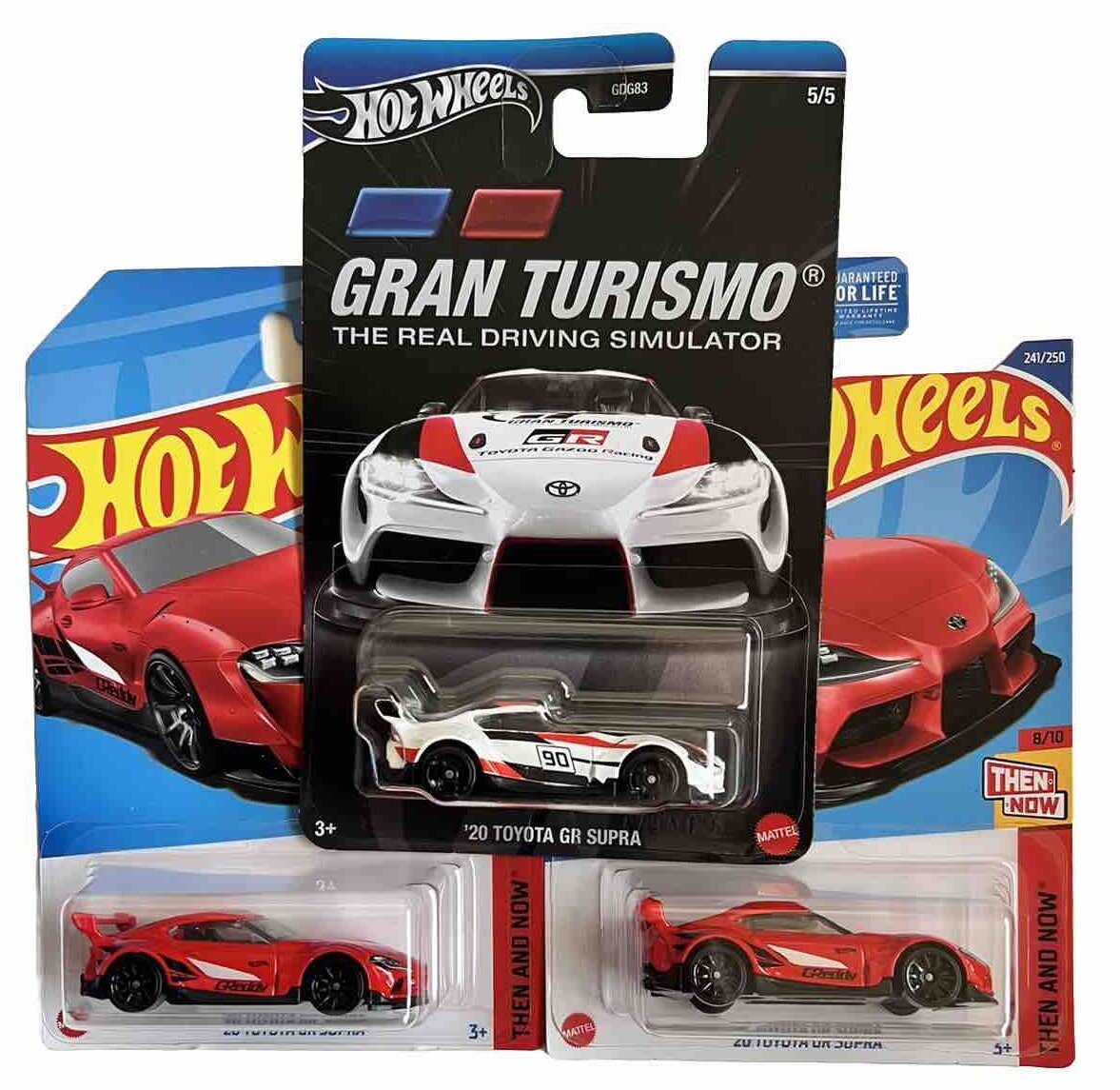 Hot Wheels '20 Toyota GR Supra Gran Turismo 2024 & 2 Mainline Red