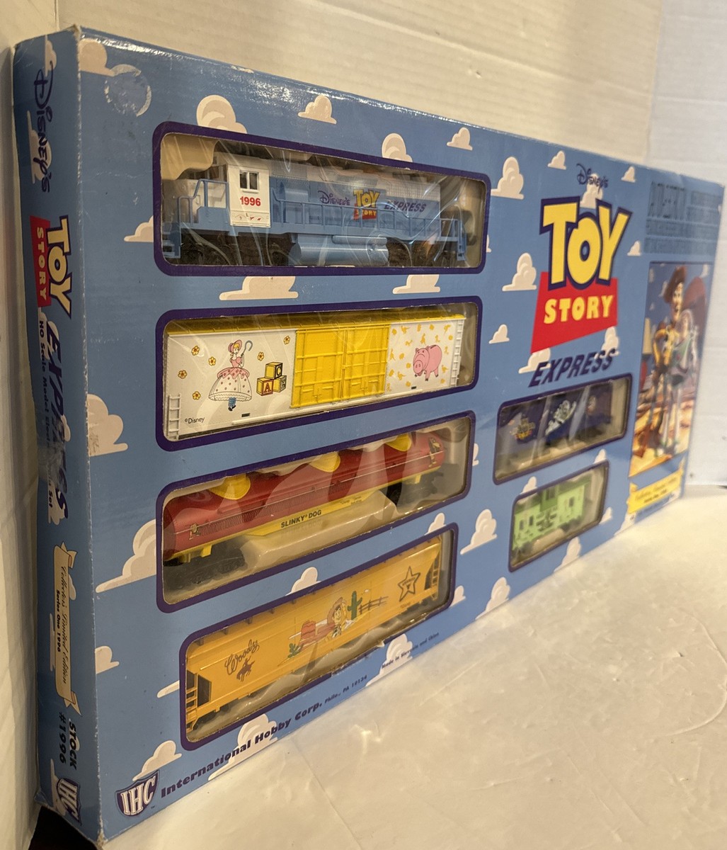 Vintage 1996 IHC HO Scale Toy Story Train Set New Great