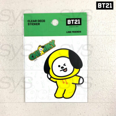 BTS BT21 Official Authentic Goods Clear Deco Sticker Ver2 7SET by