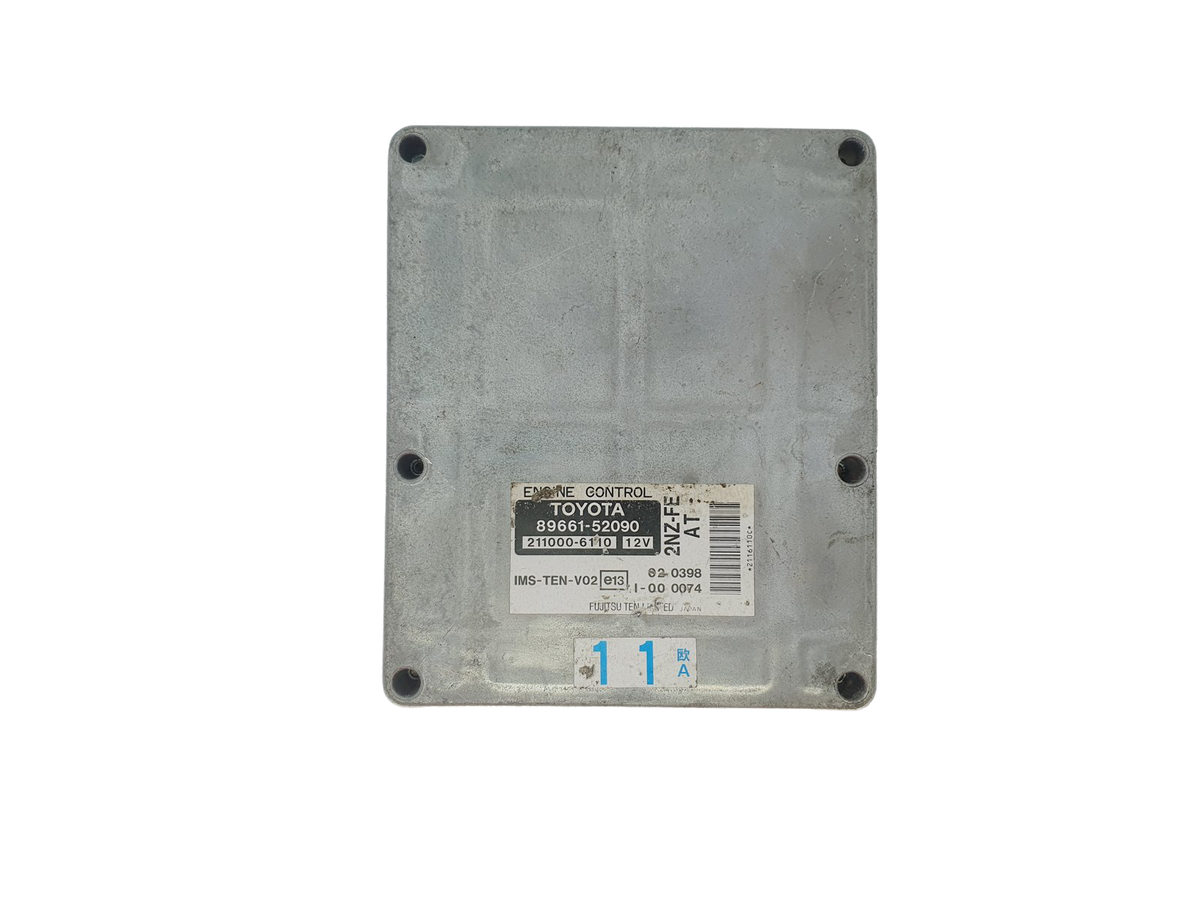 ECU Fujitsu 89661-52090 211000-6110 2NZ-FE | eBay