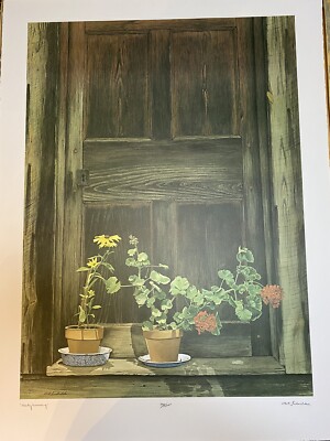 Vtg 1976 Bob Timberlake Signed & Numb 998/1000 “Daily Sunning” 33