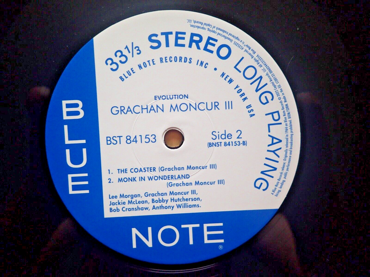 Grachan Moncur III “Evolution” Blue Note ST - 84153 LP Vinyl, 2022