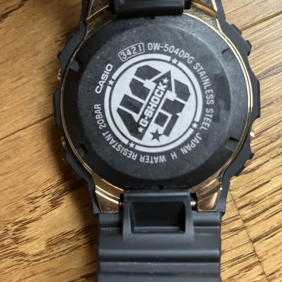CASIO G-SHOCK DW-5040PG-1JR Men's Watch 40th Anniversary Model