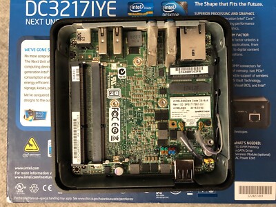 Intel NUC Dual Core i3 DC3217IYE Micro Mini Desktop Nt complet | eBay