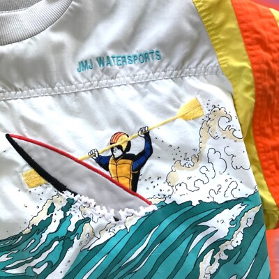 Vintage Adidas Devil's Toenail Kayaking Crewneck Sweatshirt Men's