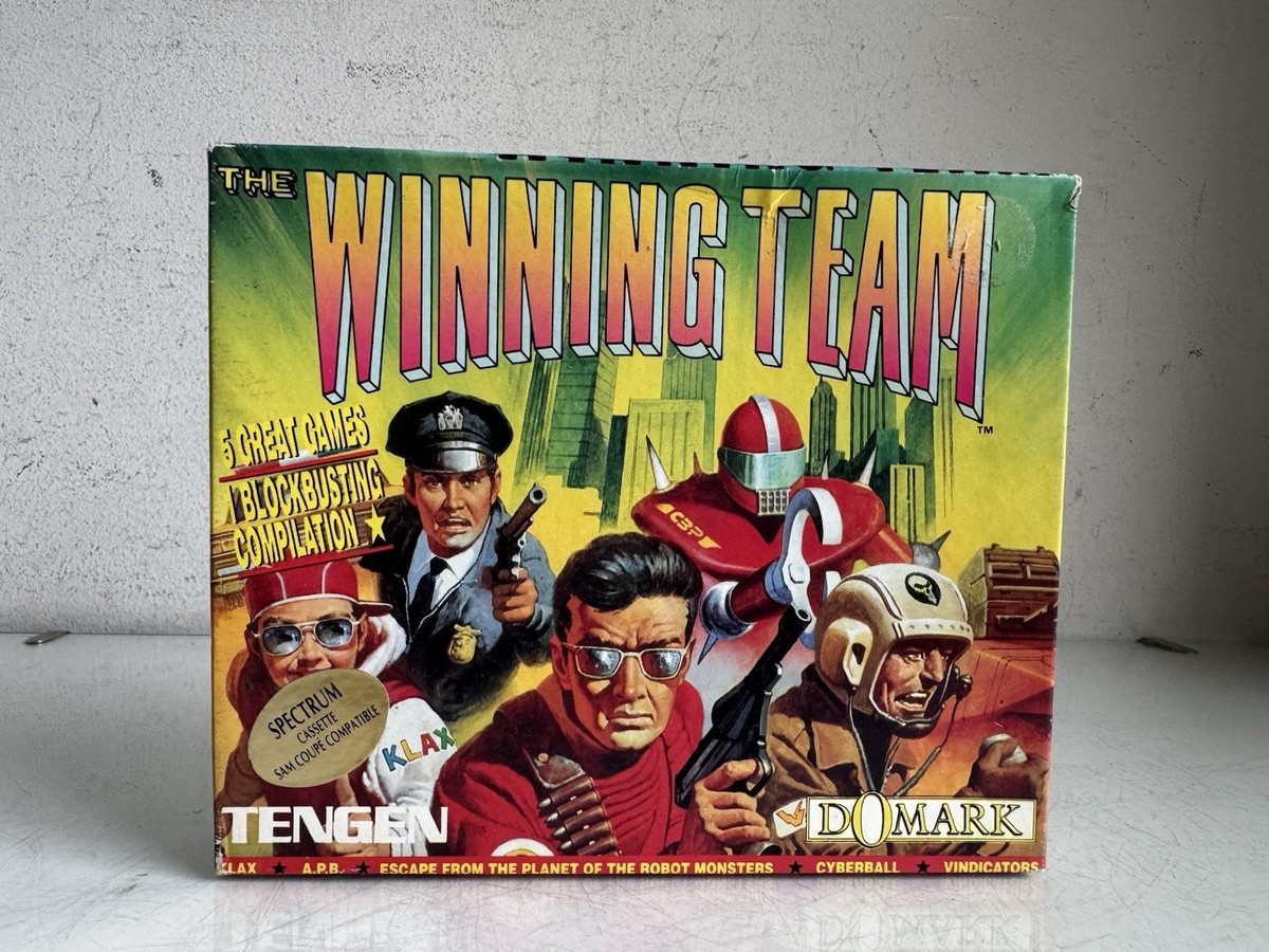 The Winning Team - ZX Spectrum Cassette (Domark 1991) - Boxed 5