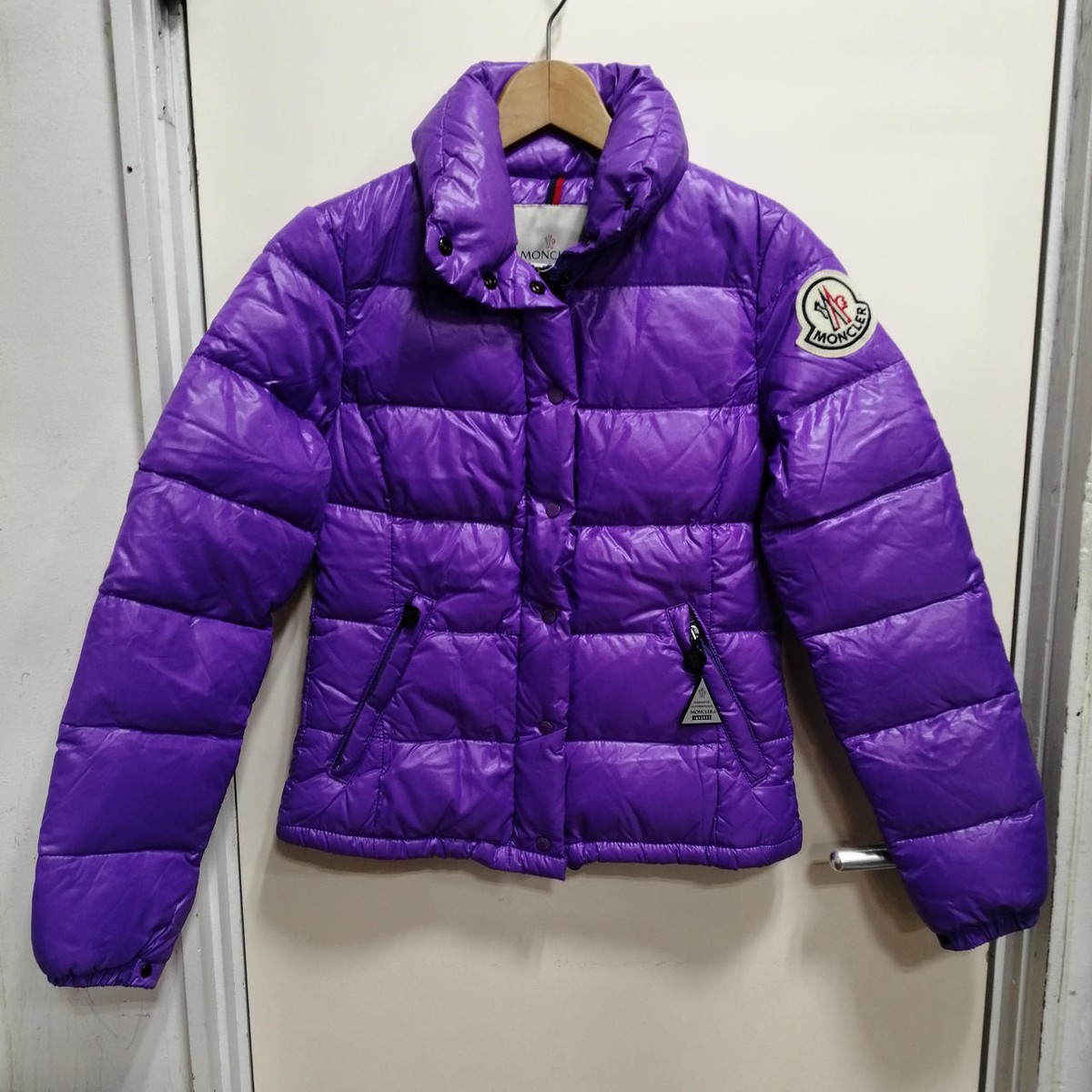 MONCLER Size 00 Purple Down Jacket | eBay