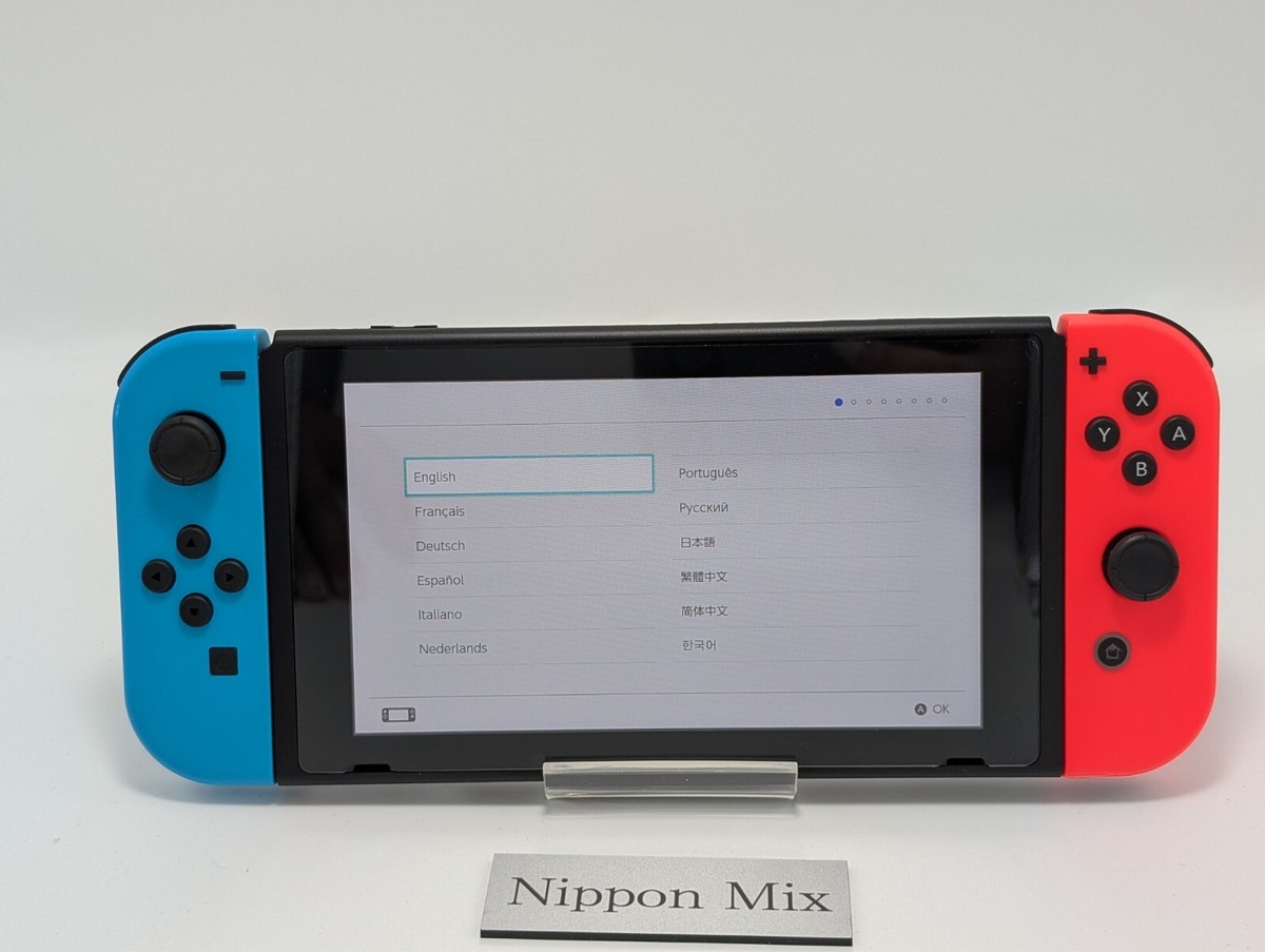 Nintendo Switch HAC-001 w/ Console Joy-Con, Dock, Charger, HDMI 1