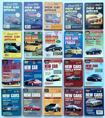 Edmund's New Car Prices 90s Set Of (20) | eBay