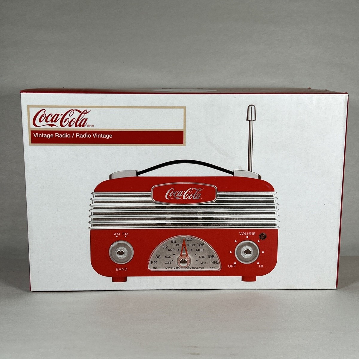 Coca-Cola Vintage Style Am/FM Mini 6