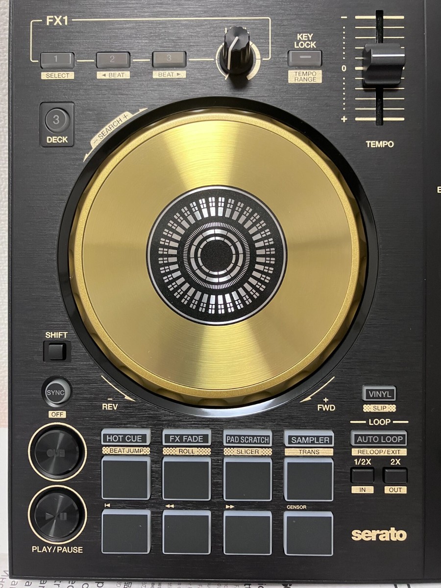 Pioneer DDJ-SB3 DJ Controller Gold 2019 Limited DDJ-SB3-N Used W