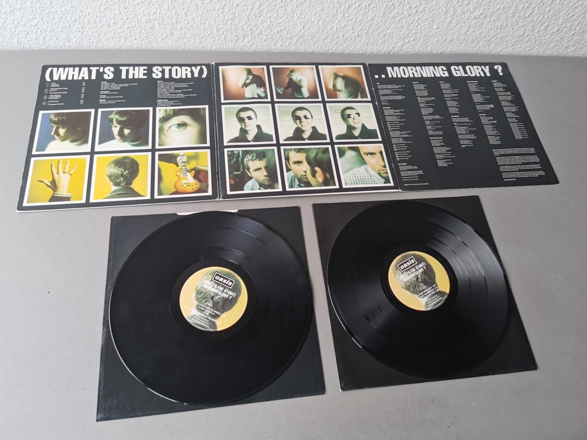 OASIS original Vinyl 2LP Morning Glory CRE LP 189 (1995 Creation