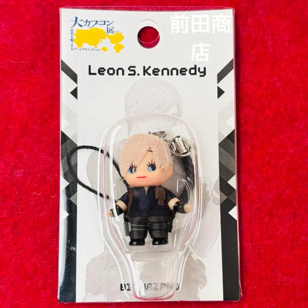 Capcom Exhibition Biohazard Leon S. Kennedy kewpie figure Strap