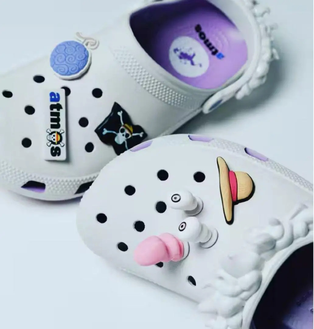 ONE PIECE x atmos x Crocs Gear 5 Luffy Classic RO Clog Orchid 28cm