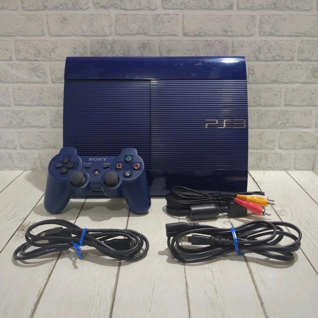 Sony PlayStation 3 - Slim Blue Video Game Consoles for sale - eBay
