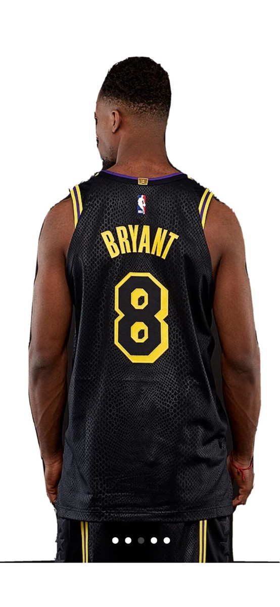Nike Lakers City Edition Kobe Bryant Authentic Jersey Sz Medium