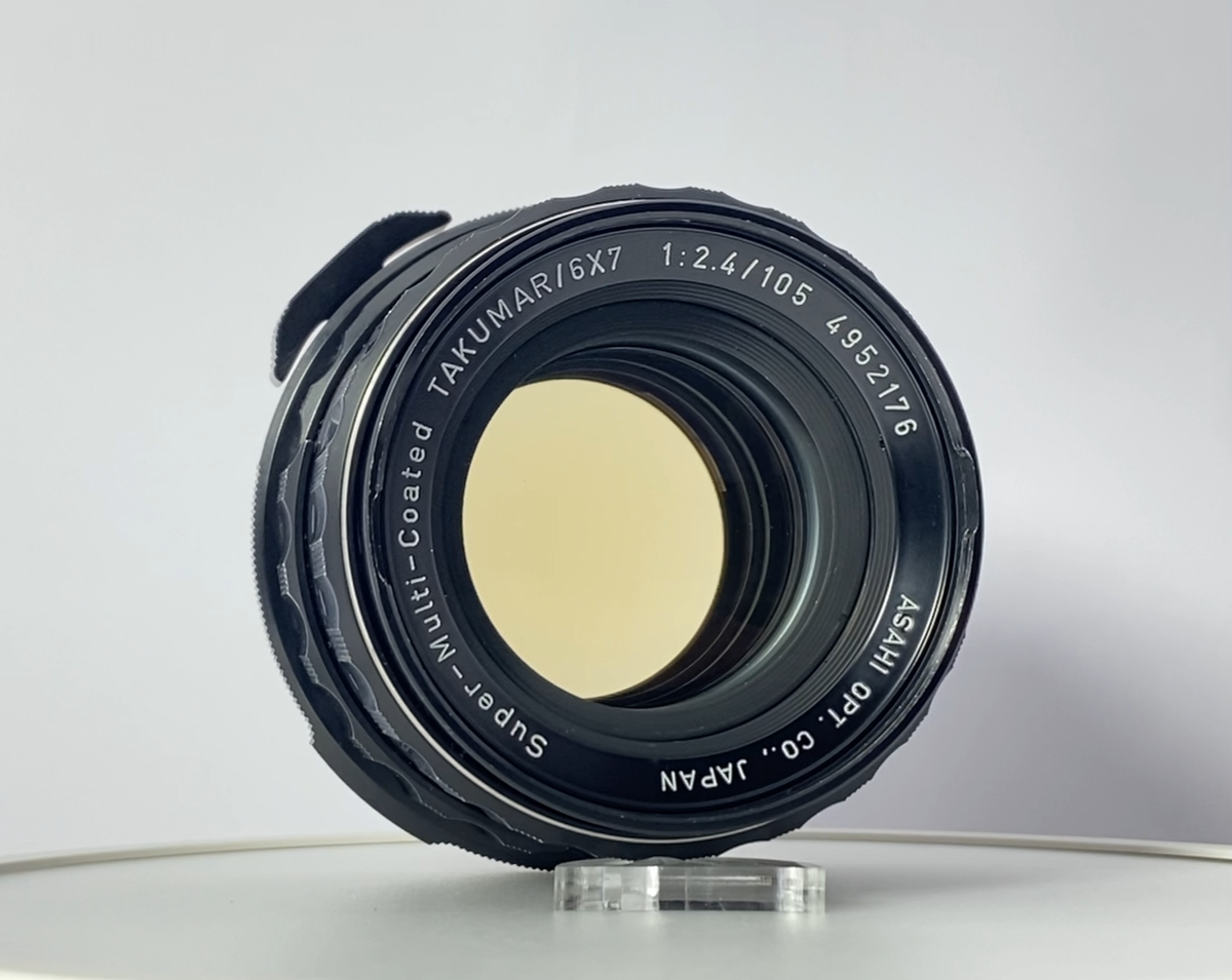 PENTAX 6x7 67 Super SMC TAKUMAR 105mm f/2.4 MF Prime Lens Medium