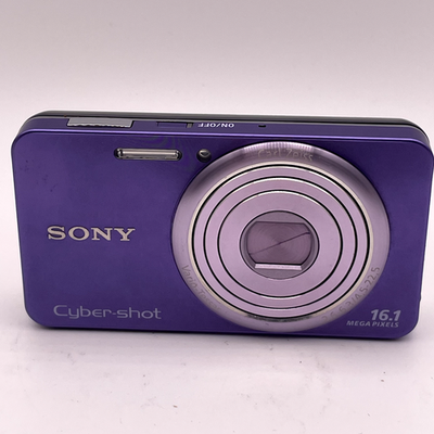 Sony Cyber-shot DSC-W570 16.1MP Digital Camera – Purple – Battery