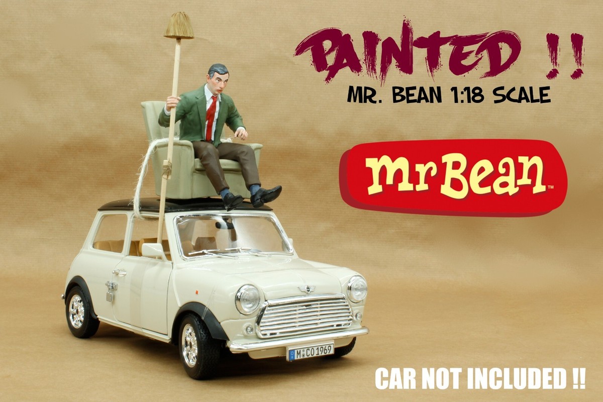 Mr Bean for MINI COOPER Set 1/18 NEW Hand Painted RETROMODELS | eBay