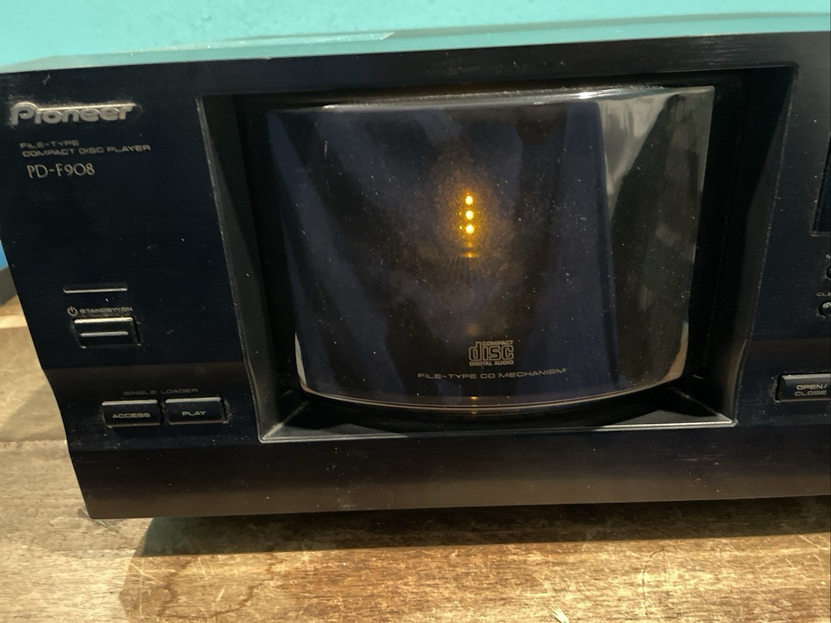 Pioneer PD-F908 File Type Compact Disc Player 101 CD Changer