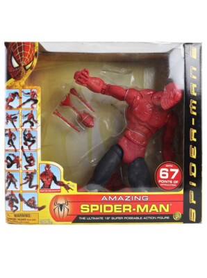 Toy Biz Amazing Spider-Man 2 Super Poseable Prototype Ultimate 18