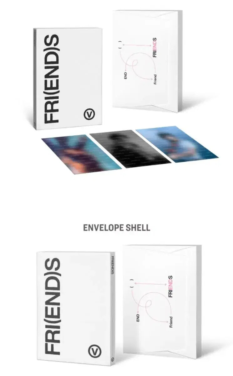 BTS BTS Taehyung FRI (END) S V Friends Postcard Set | eBay