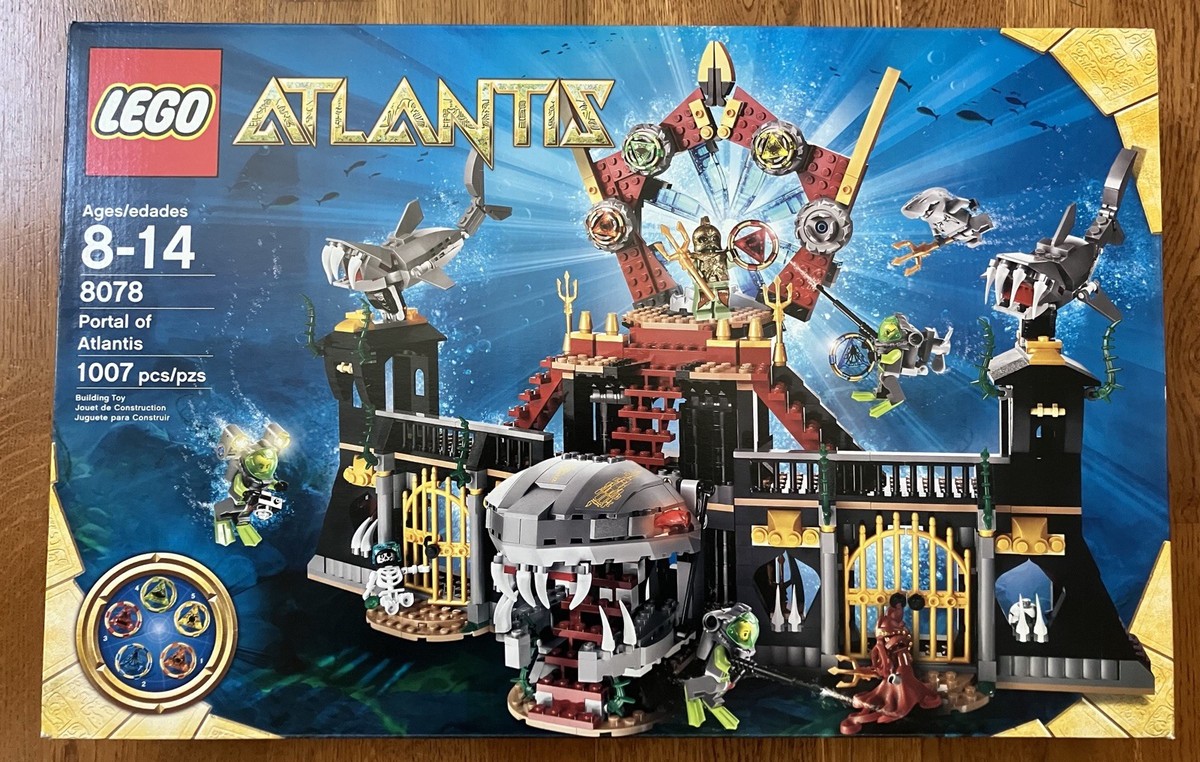 LEGO Atlantis: Portal of Atlantis (8078) - New in Sealed Box