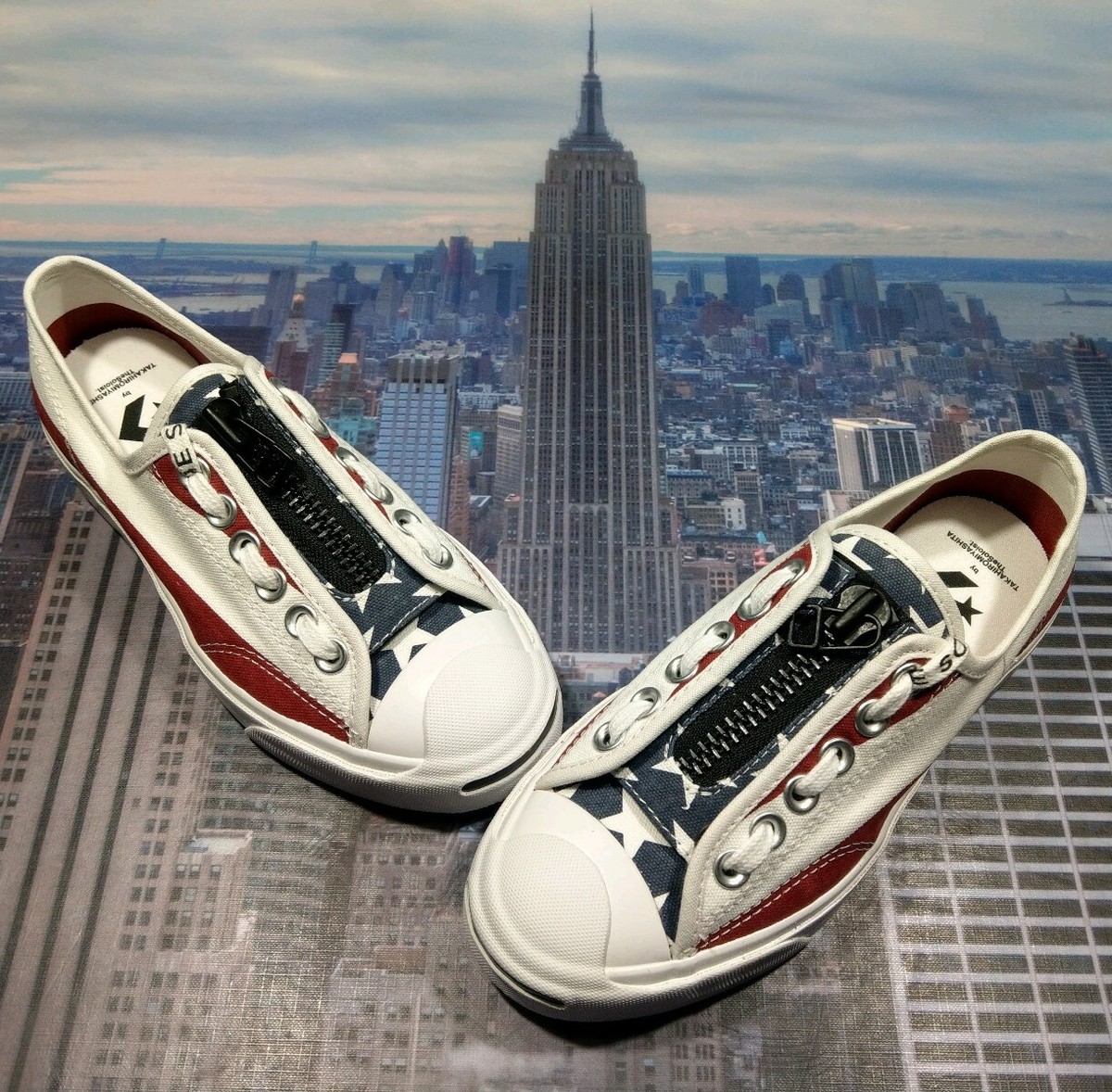 Converse x The Soloist JP Jack Purcell Zip Ox Low Top Mens Size